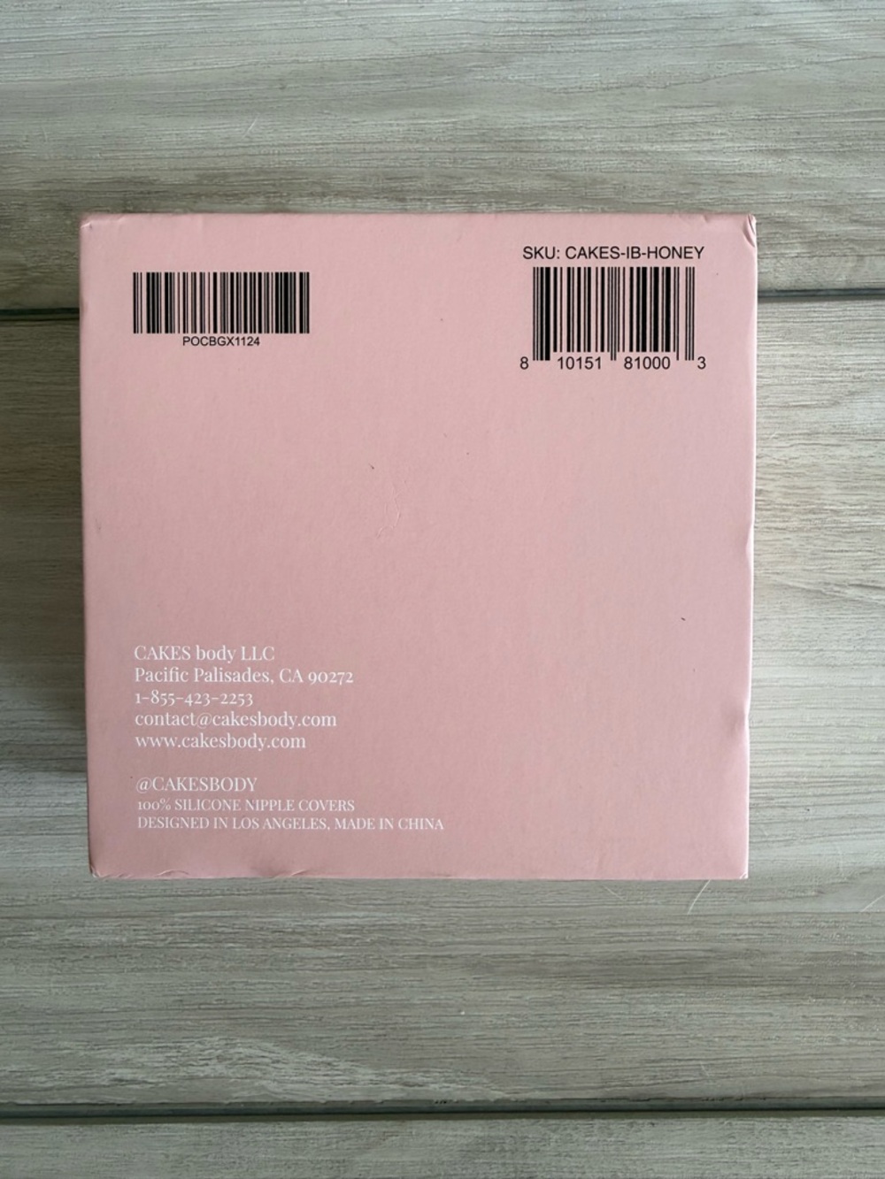 CAKES Body Silicone Nipple Covers Beige 4” NWT IN BOX - Picture 5 of 6